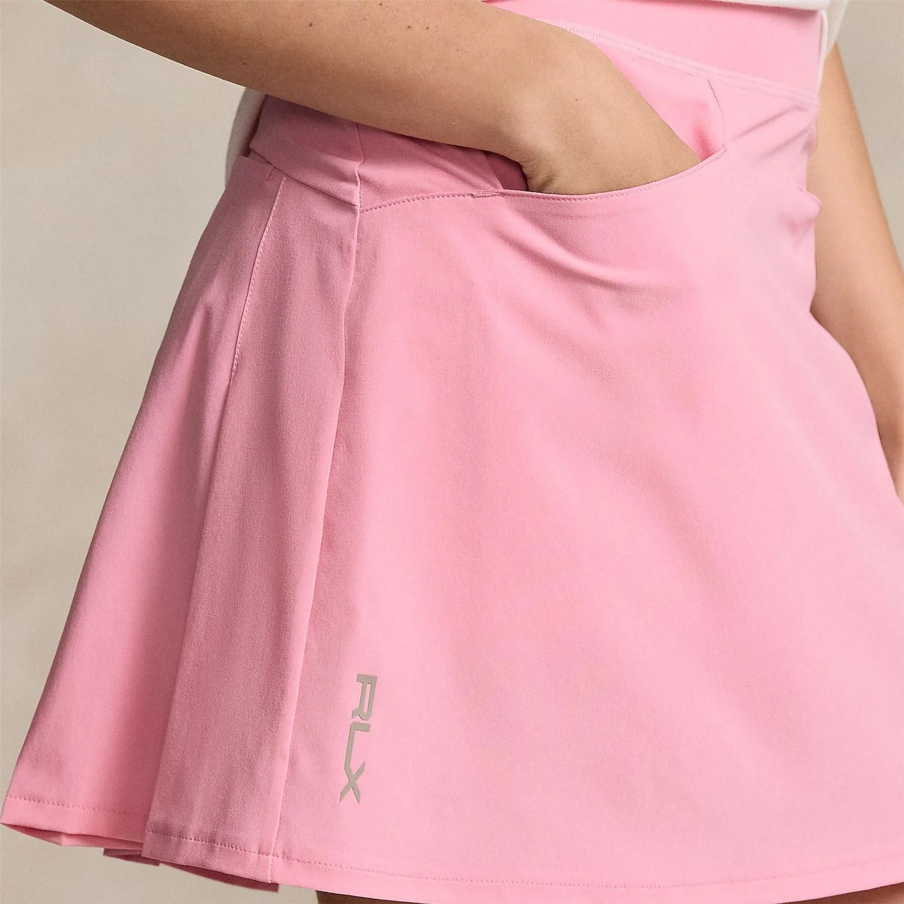 15 Inch Performance Pleated Skort Course Pink