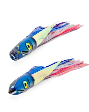 7” Pau Hana Series: Blue/Silver