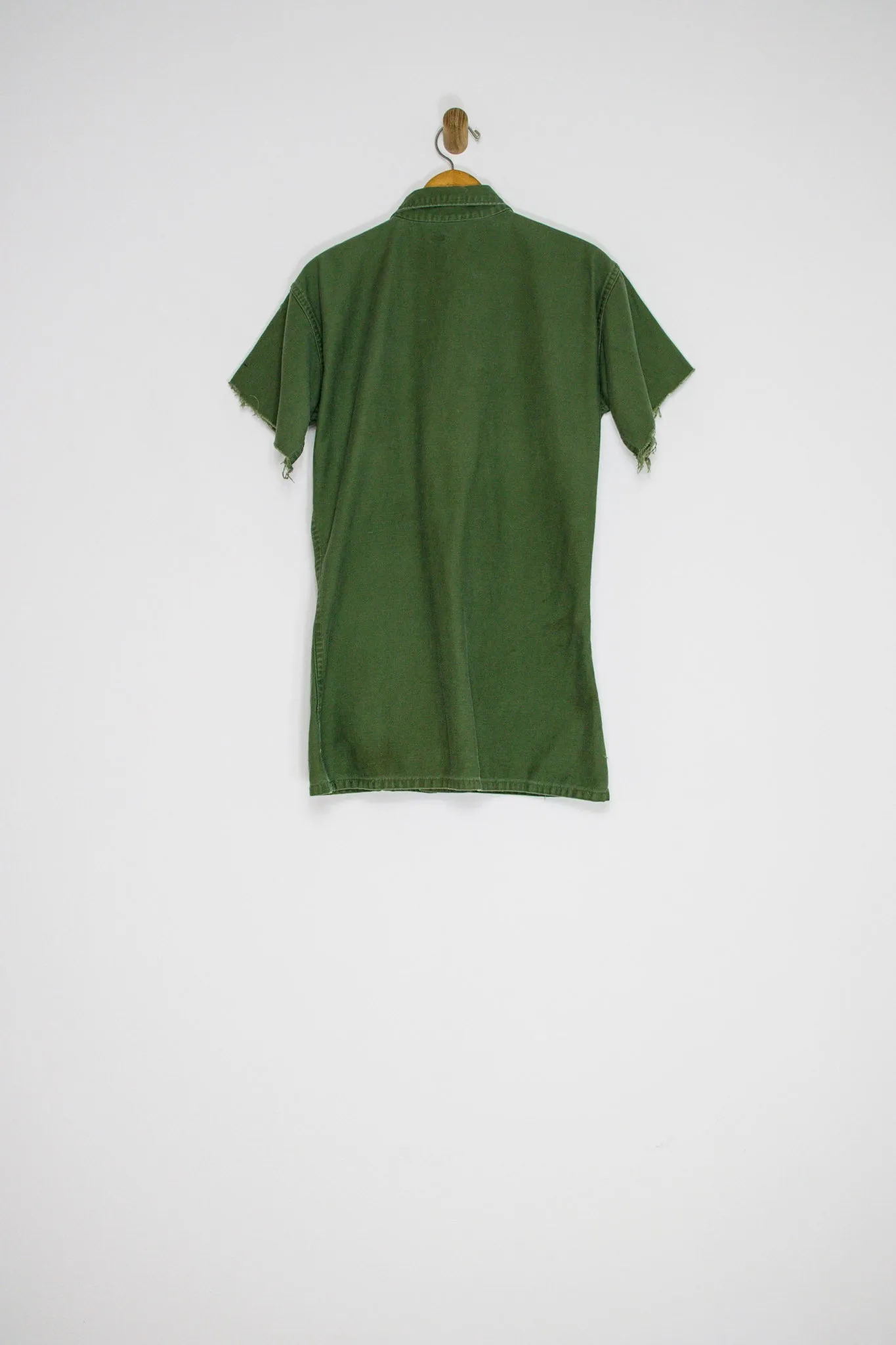 70's ARMY SHIRT SZ S
