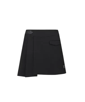 ANEW Golf Women's Unbalanced Pleats Skirt - Black
