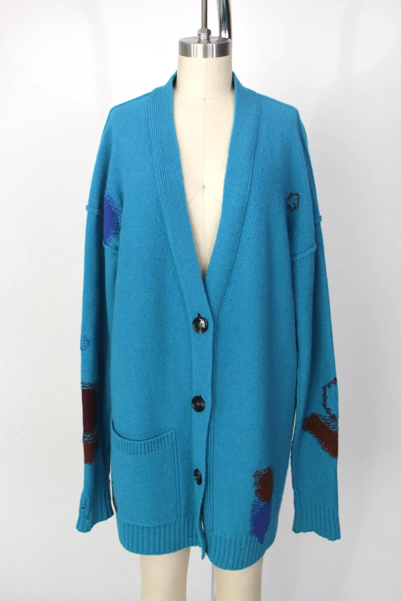 A/W 2017 Acne Studios Wool Intarsia Cardigan