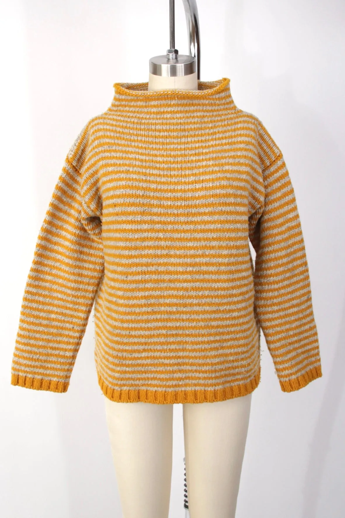 Babaā No 6 Eco Wool Striped Jumper