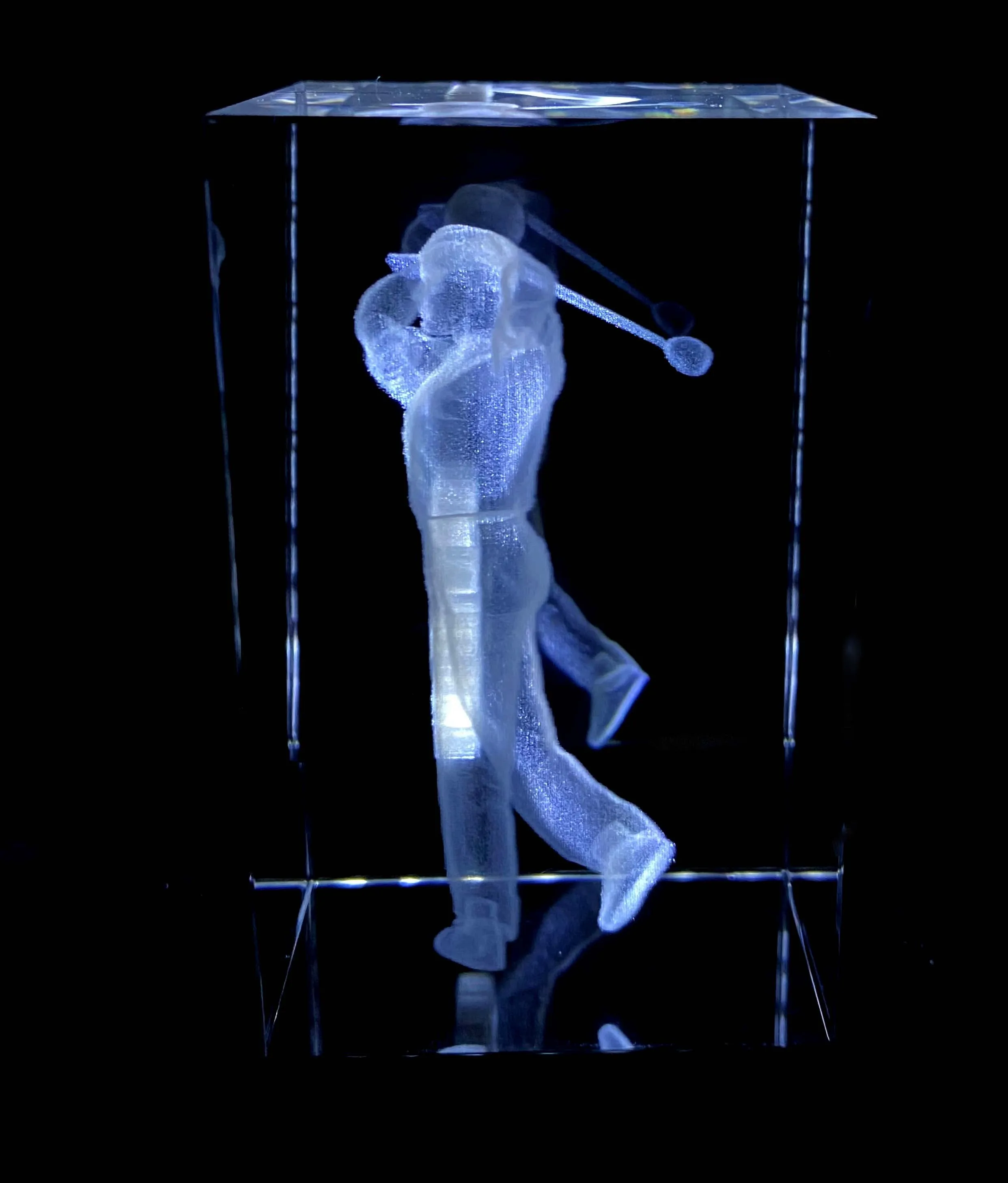 Bad Day at Golf beats good day at work Crystal Item# H1010