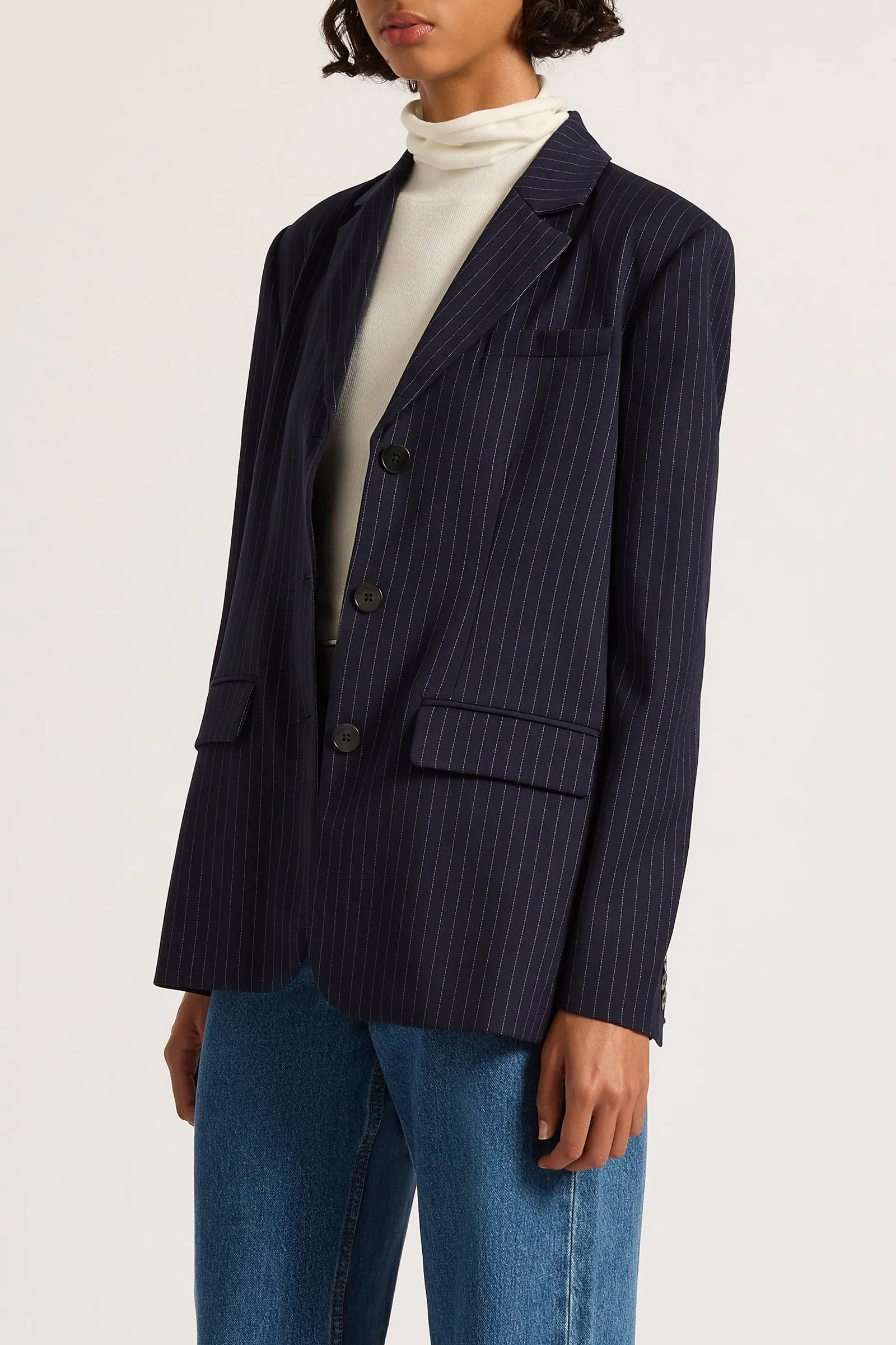 BAILEY PINSTRIPE BLAZER