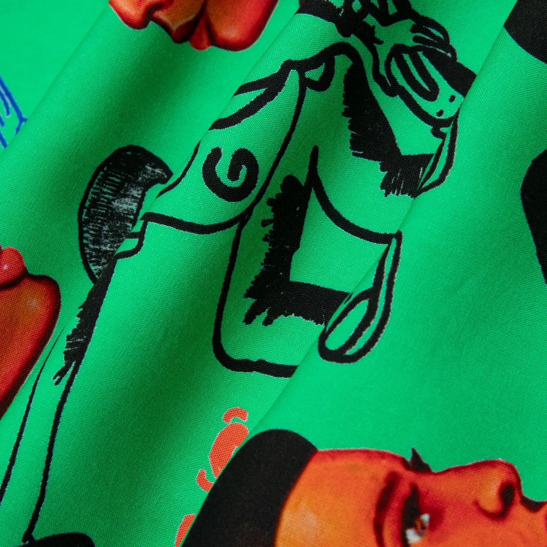 BARBERSHOP RAYON BUTTON UP by GOLF WANG