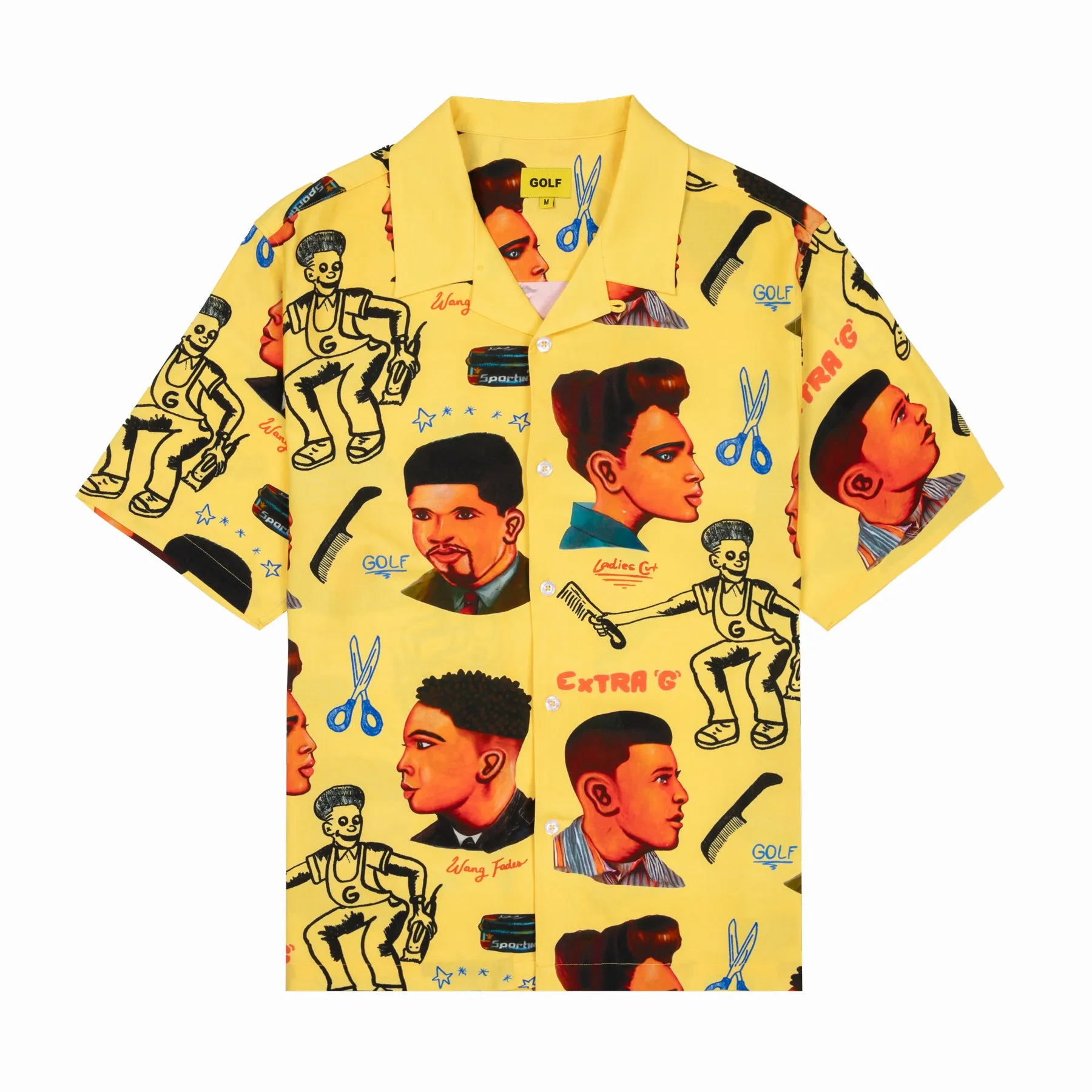BARBERSHOP RAYON BUTTON UP by GOLF WANG