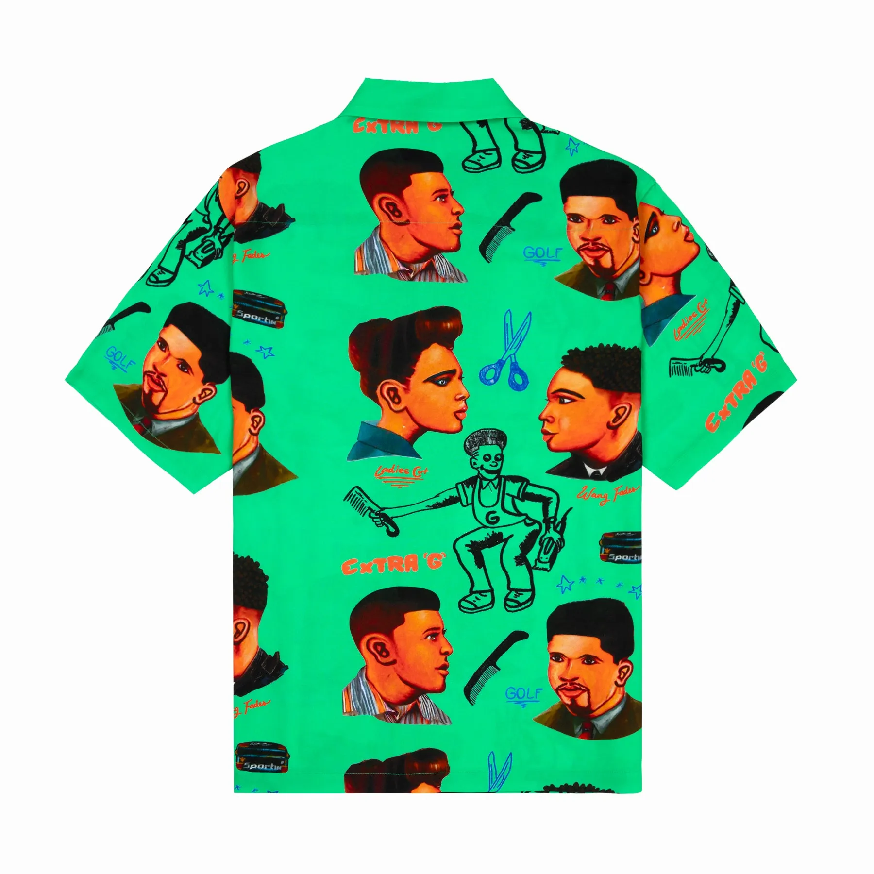 BARBERSHOP RAYON BUTTON UP by GOLF WANG