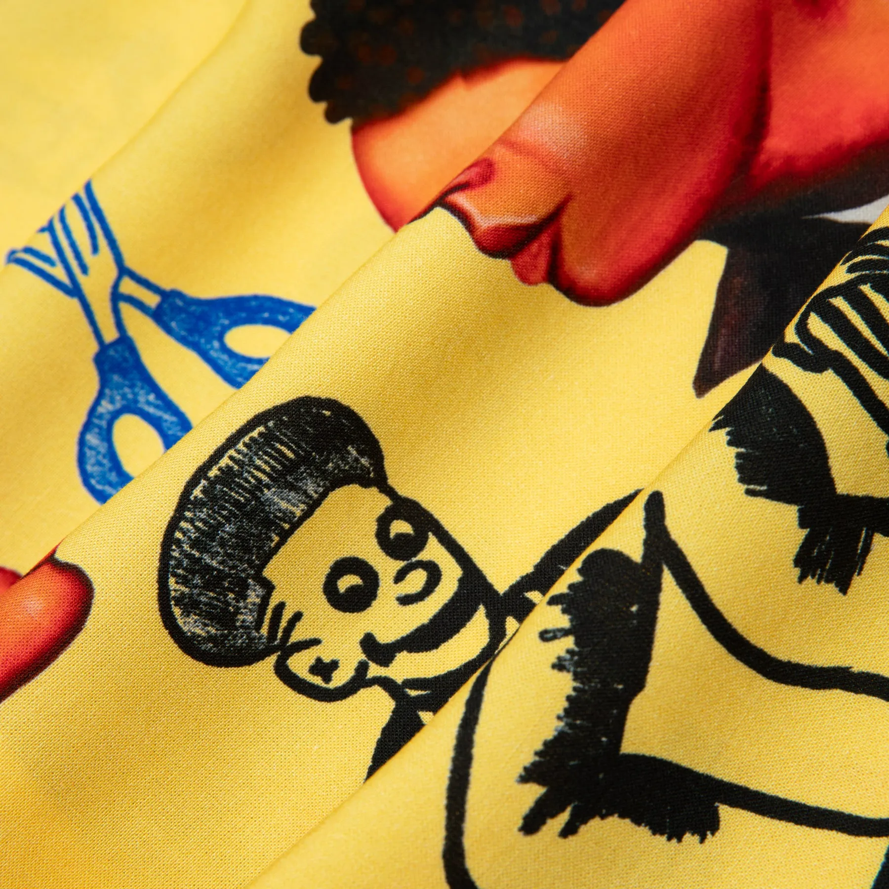 BARBERSHOP RAYON BUTTON UP by GOLF WANG