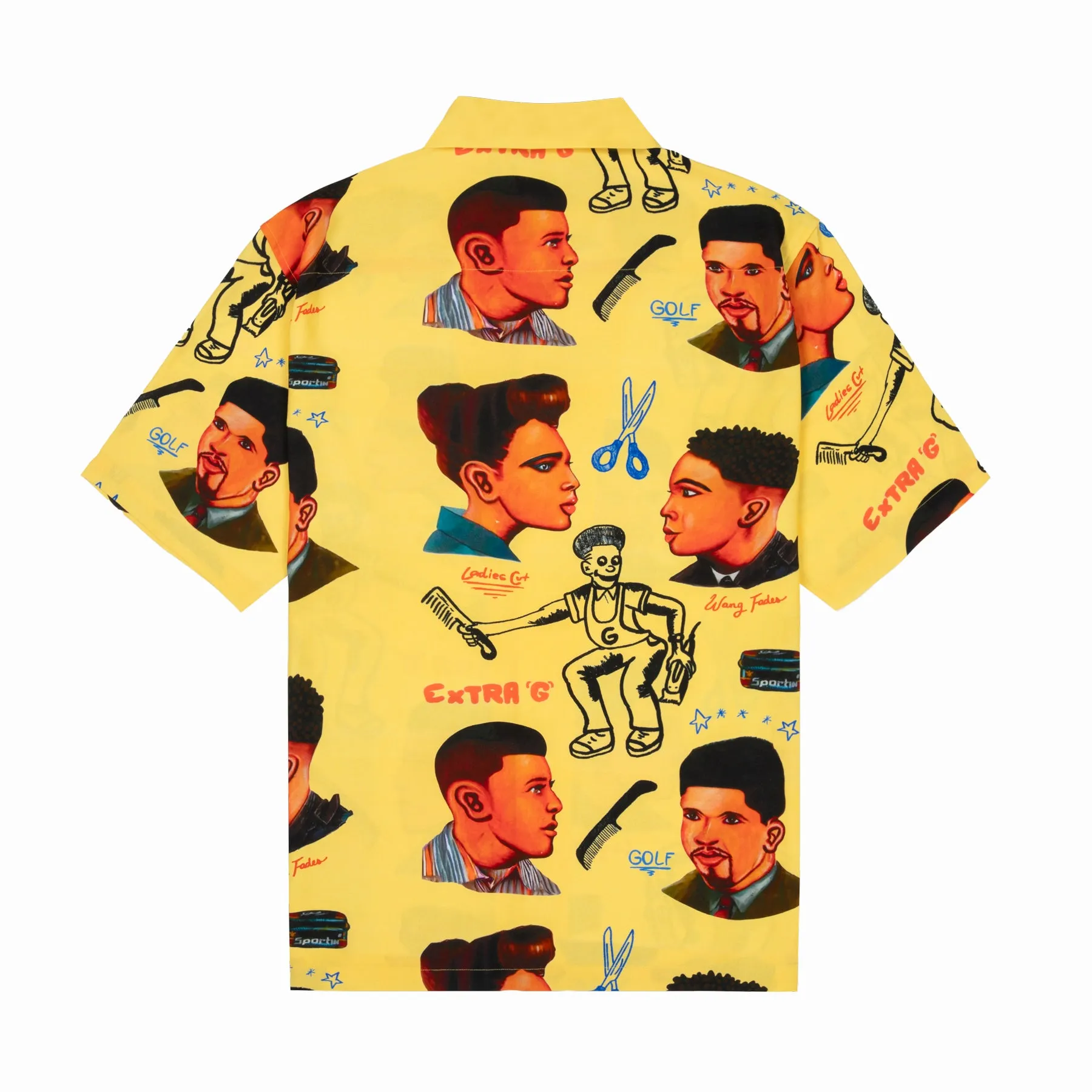 BARBERSHOP RAYON BUTTON UP by GOLF WANG