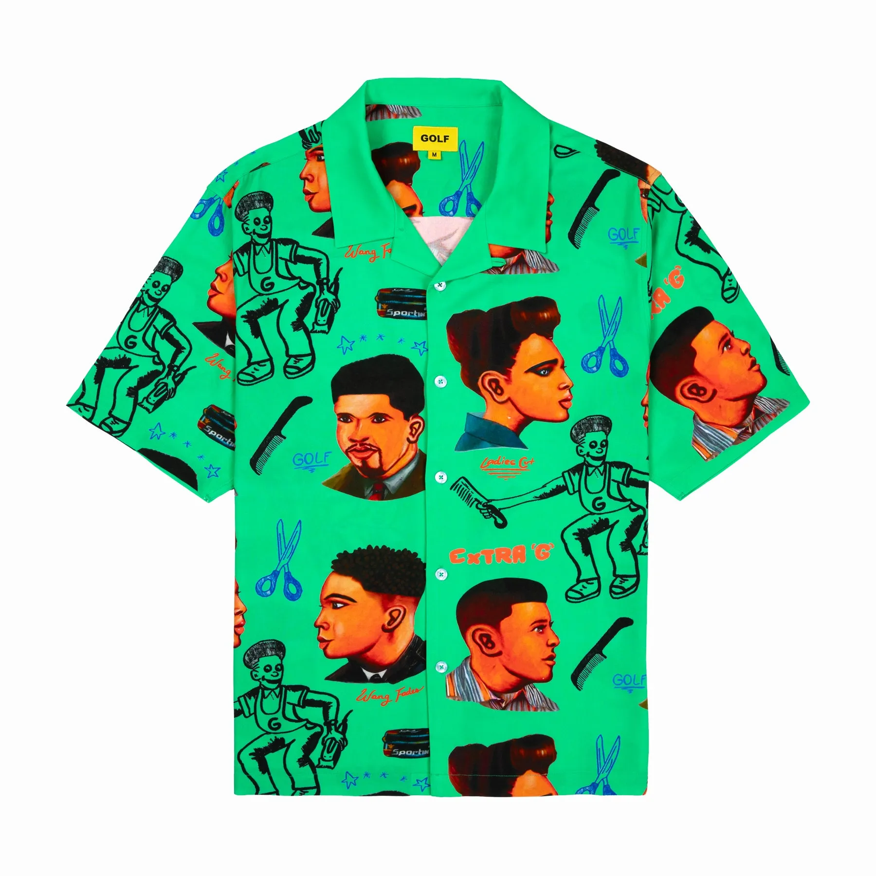 BARBERSHOP RAYON BUTTON UP by GOLF WANG