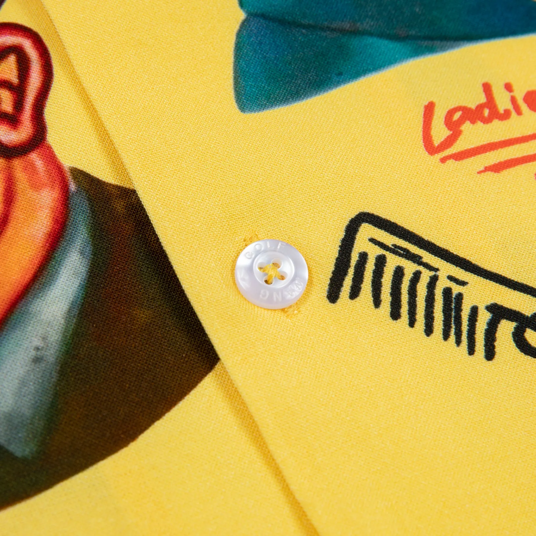 BARBERSHOP RAYON BUTTON UP by GOLF WANG