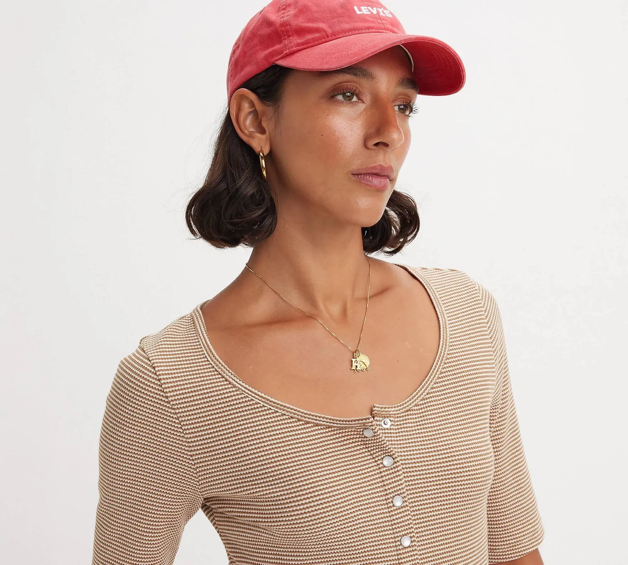 Blusa Levi's® Dry Goods Waffle Button-Up