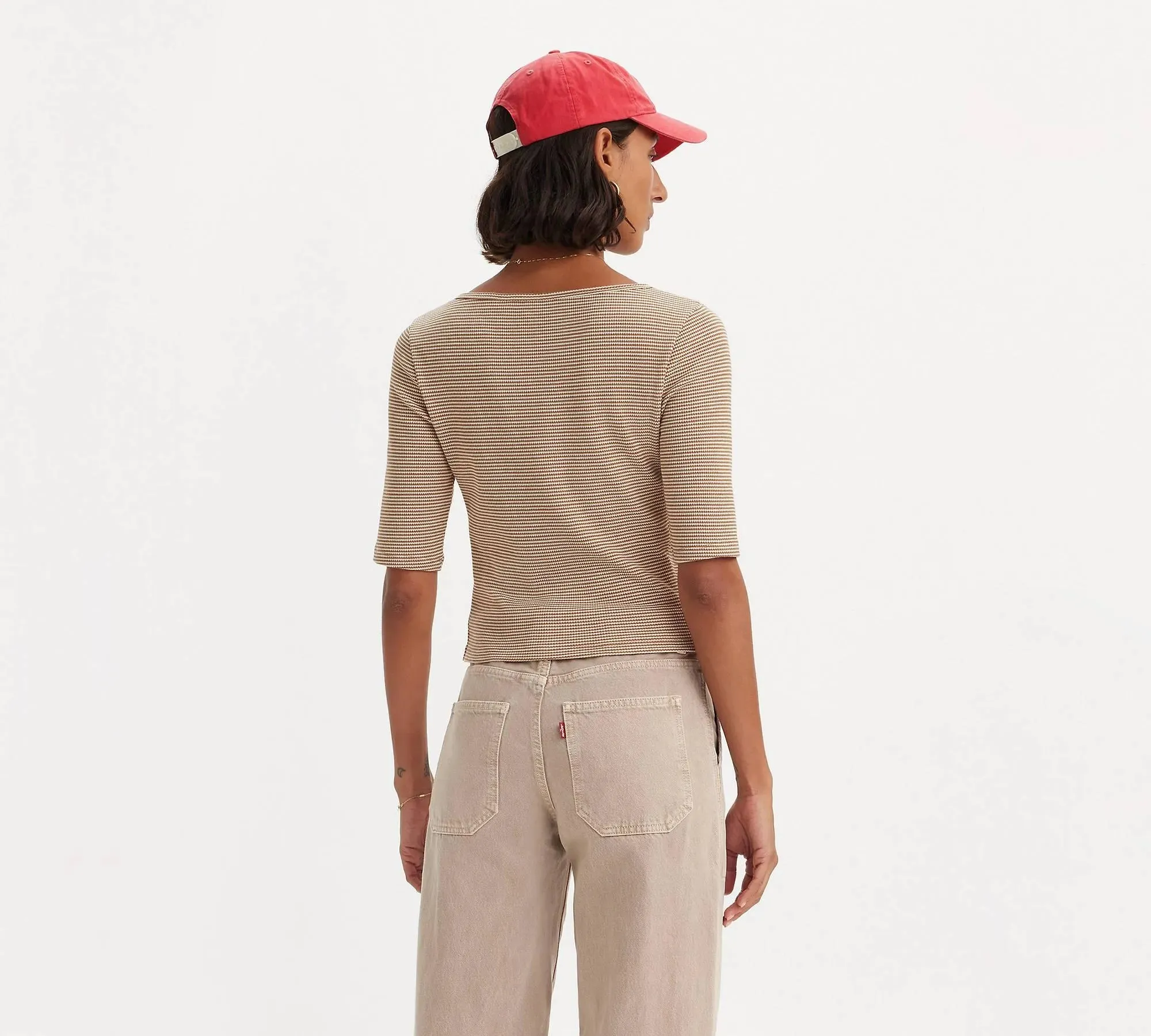 Blusa Levi's® Dry Goods Waffle Button-Up