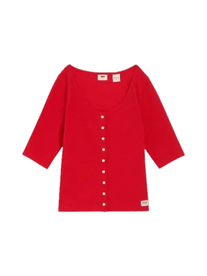 Blusa Levi's® Dry Goods Waffle Button-Up