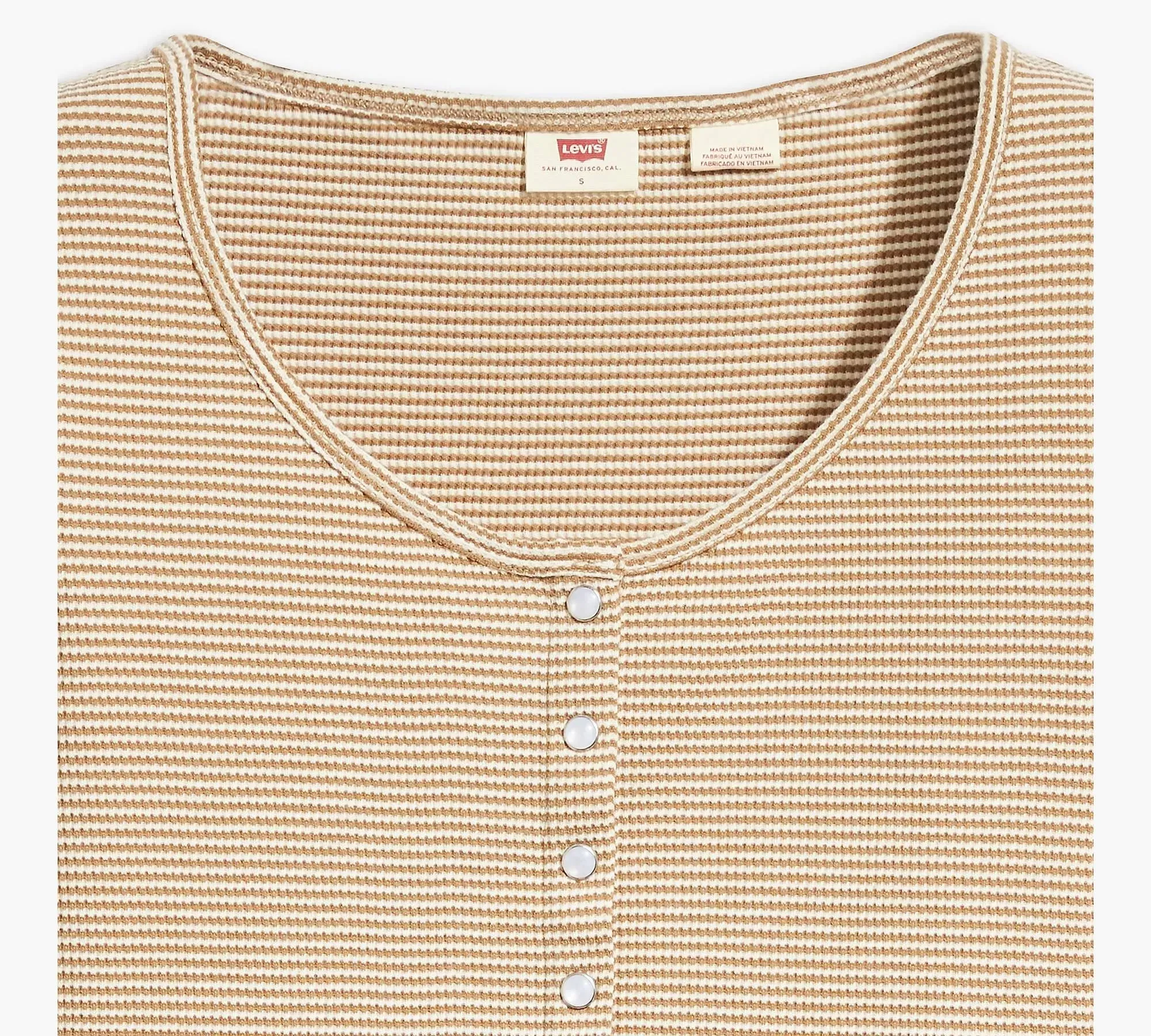 Blusa Levi's® Dry Goods Waffle Button-Up