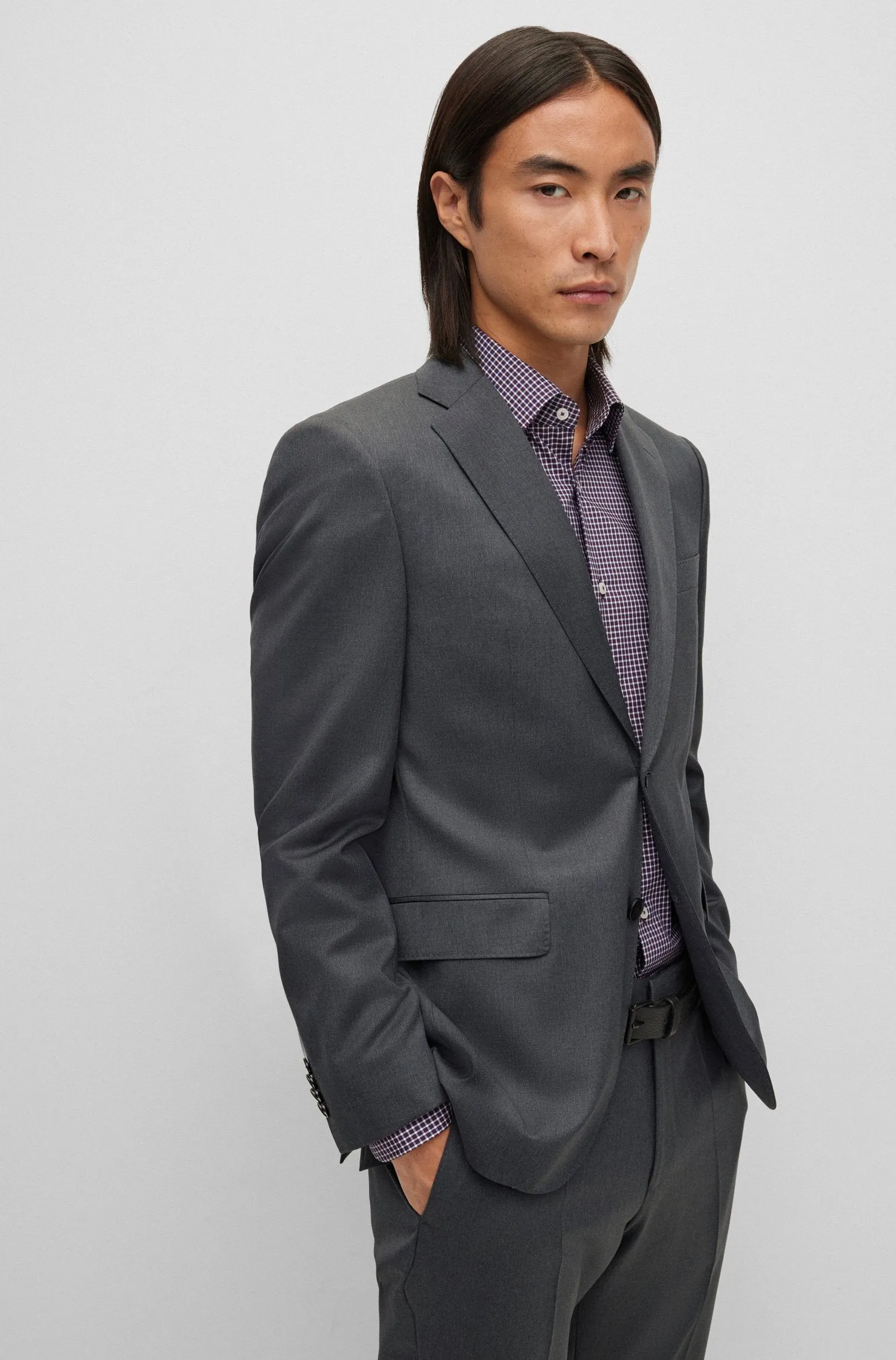 BOSS Blazers Regular Fit in Wool - H-JECKSON-B1 10236006 01-50469172