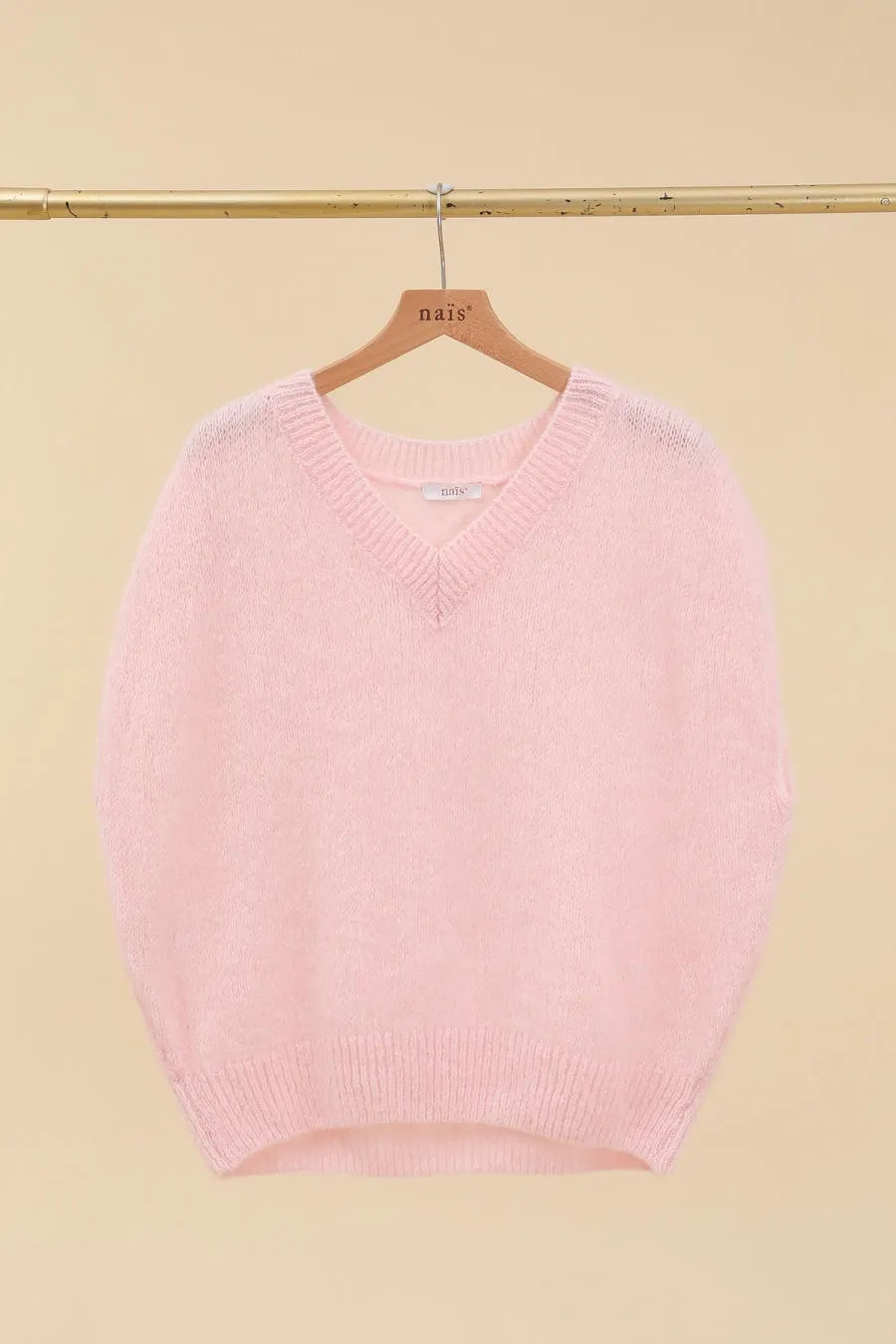 Boxy Mohair Sweater Vest