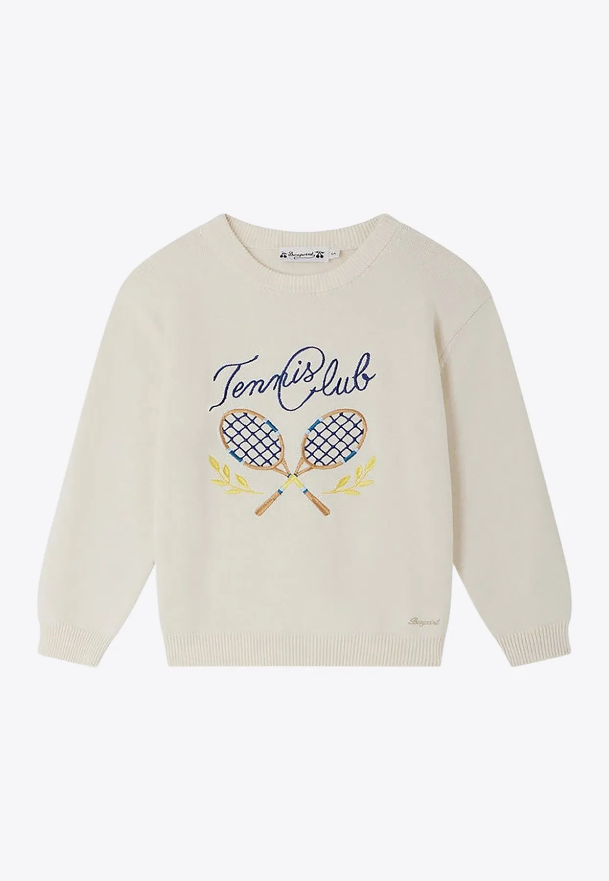 Boys Elvir Tennis Club Embroidered Sweater