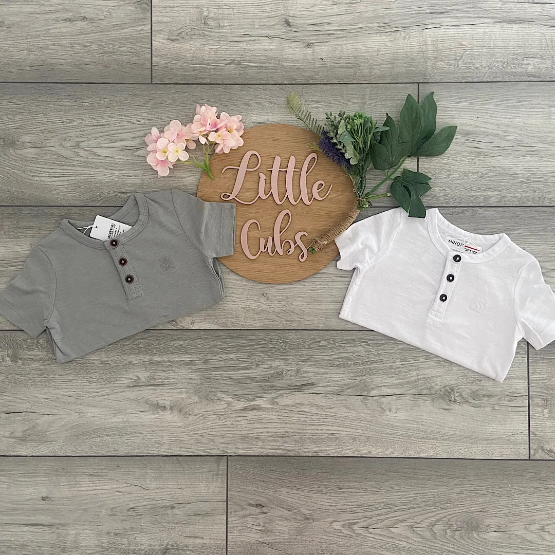 Boys white t-shirt