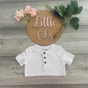 Boys white t-shirt