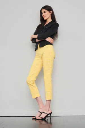 BRIGITTE Check Yellow