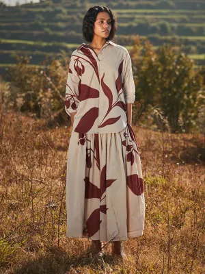 Burnt Sienna Skirt