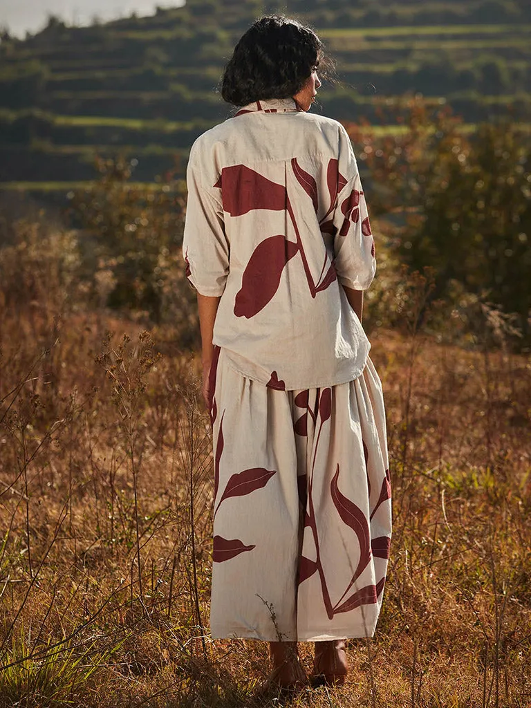 Burnt Sienna Skirt