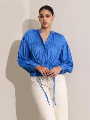 Button Down Tie-up Detail  Top