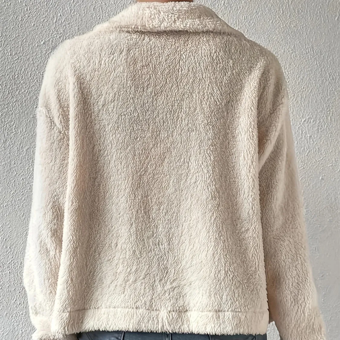 Button Up Jacket with Pocket