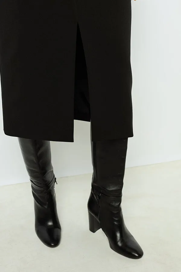 CLAIRVIE MID LENGTH STRAIGHT SKIRT