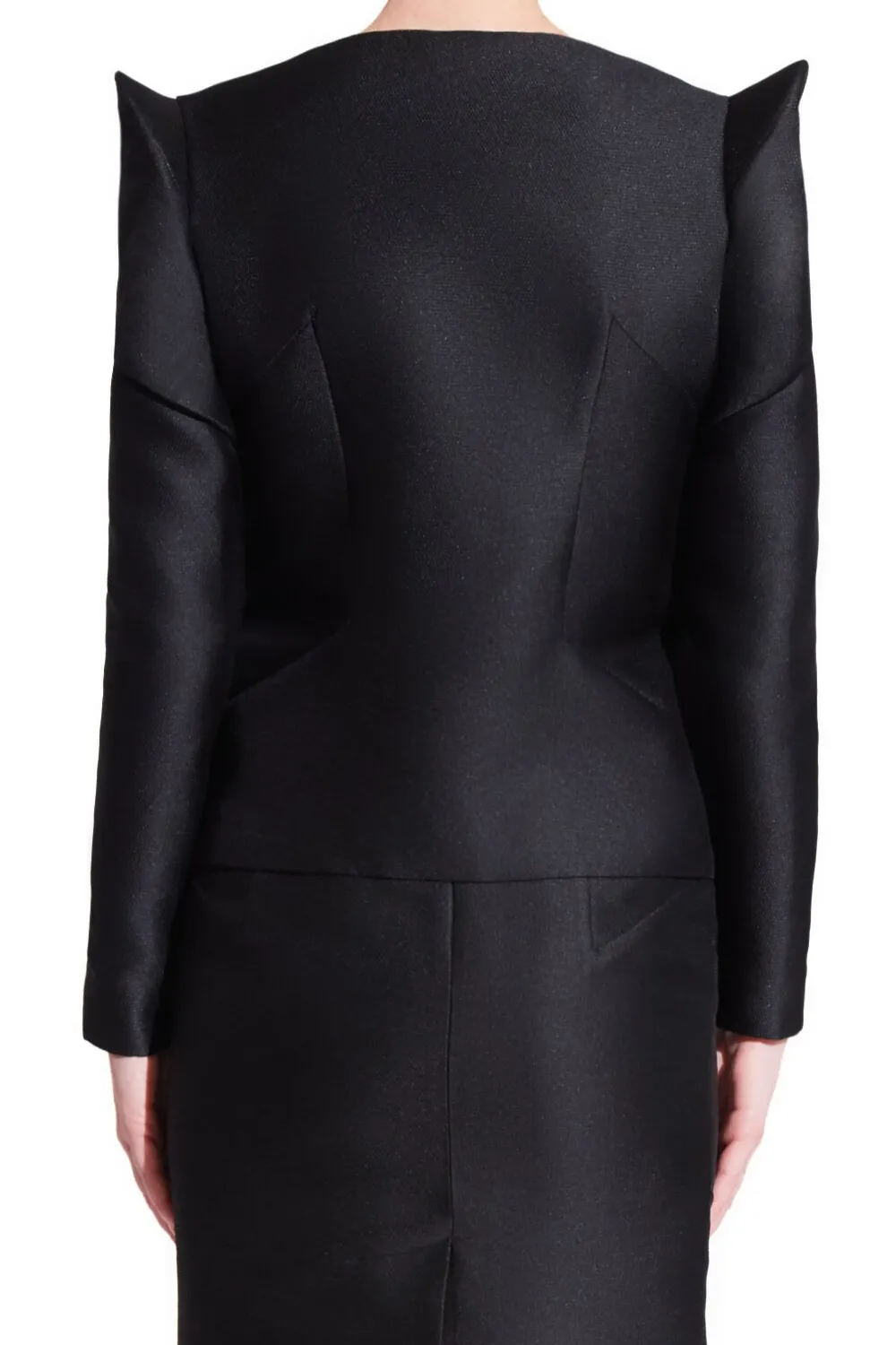 Colette Sweetheart Neckline Jacket | Black