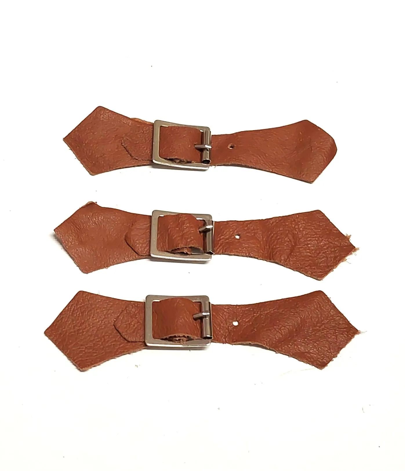 Corral Tan Leather Closure Set -  jacket closure; purse closure; leather crafts SOFT AND SUPPLE