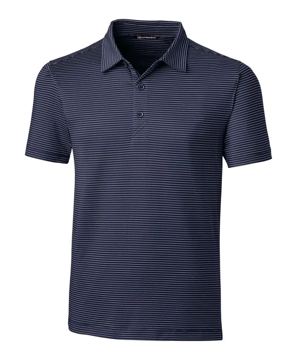 Cutter & Buck Forge Polo Pencil Stripe Tailored Fit