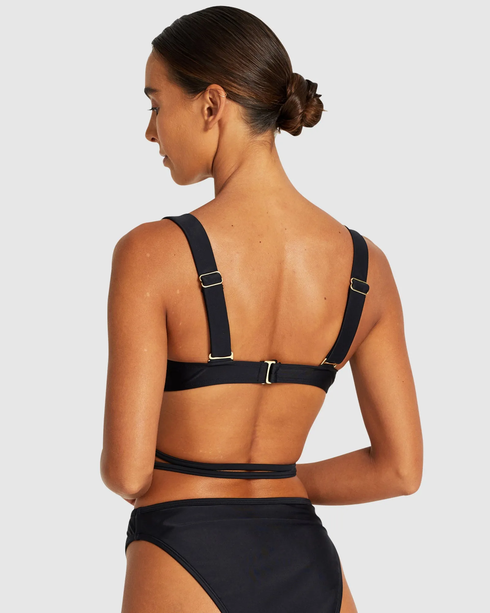 Easy Living - Black - Balconette Bikini Top