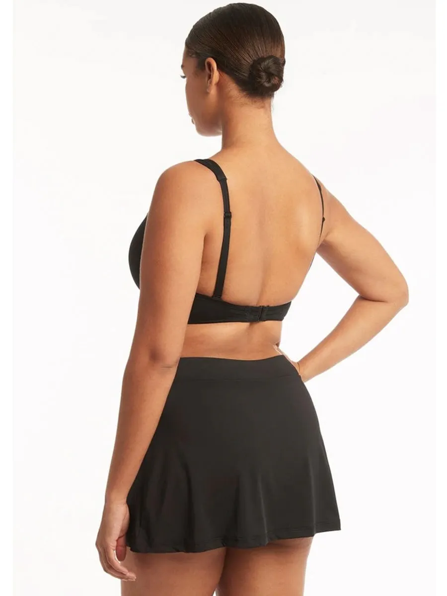 Essentials Swim Skirt in Black
