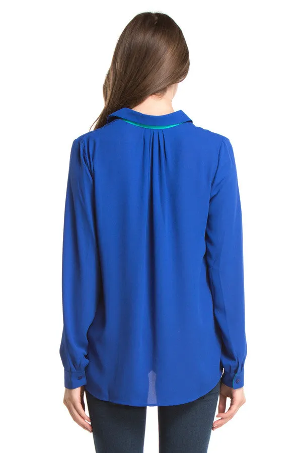 Finley Top | Cobalt