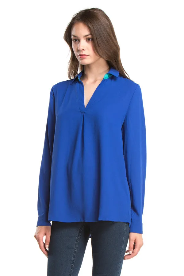 Finley Top | Cobalt