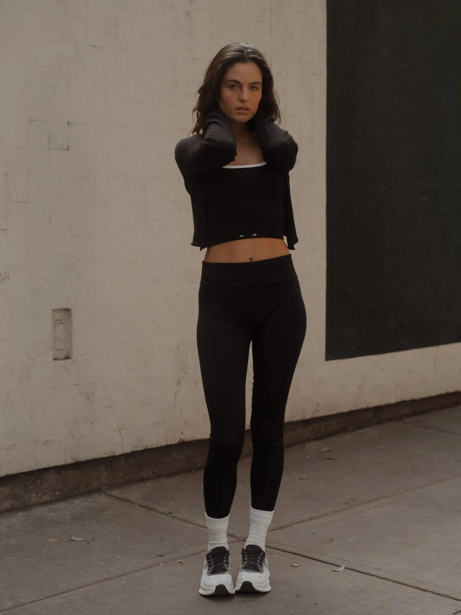 FLEX SEAMLESS LEGGINGS - PLUS BLACK