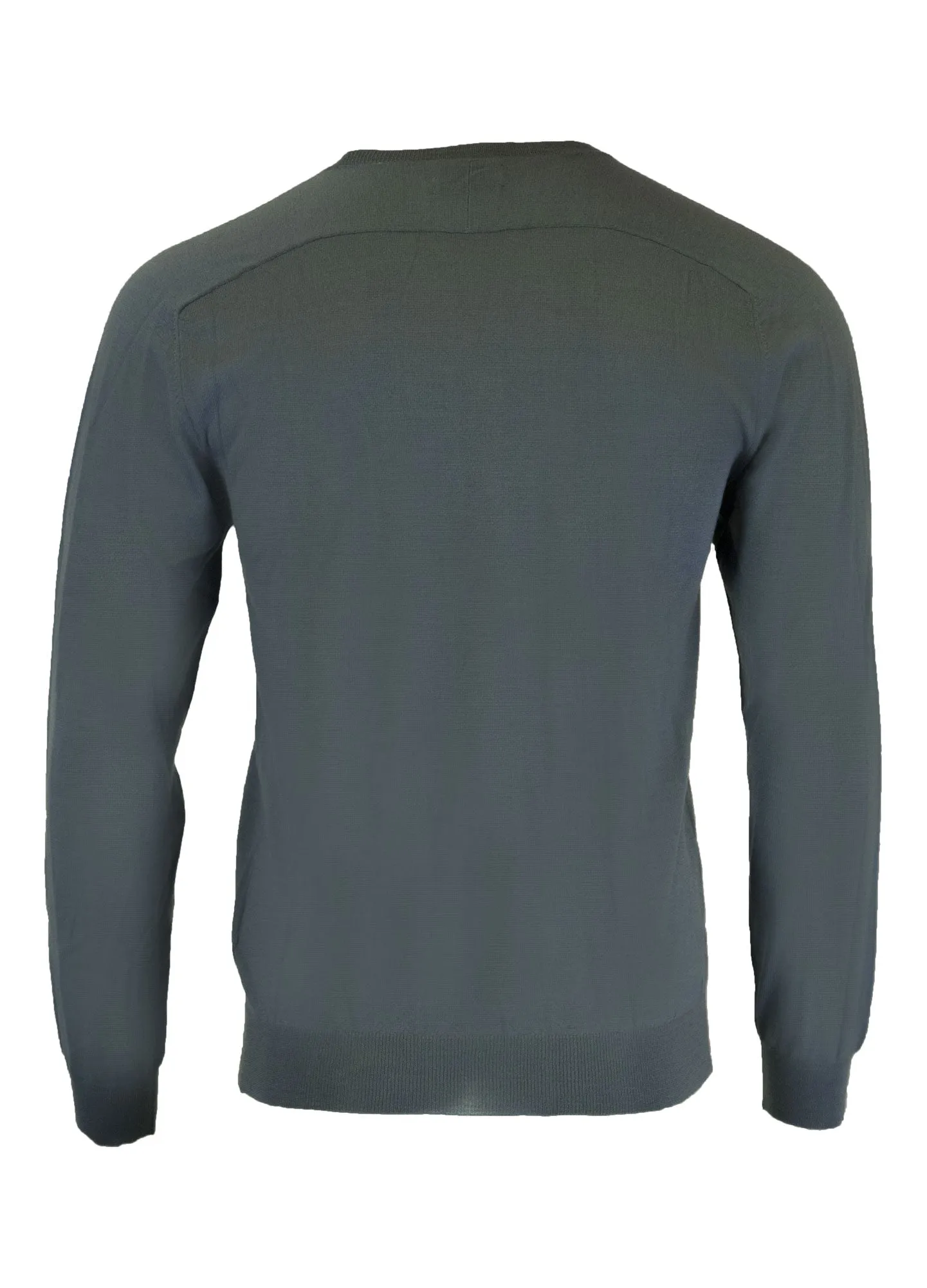 GANT Men's Copen Blue Extra Fine Merino Vee 89978 Size M $155 NWT