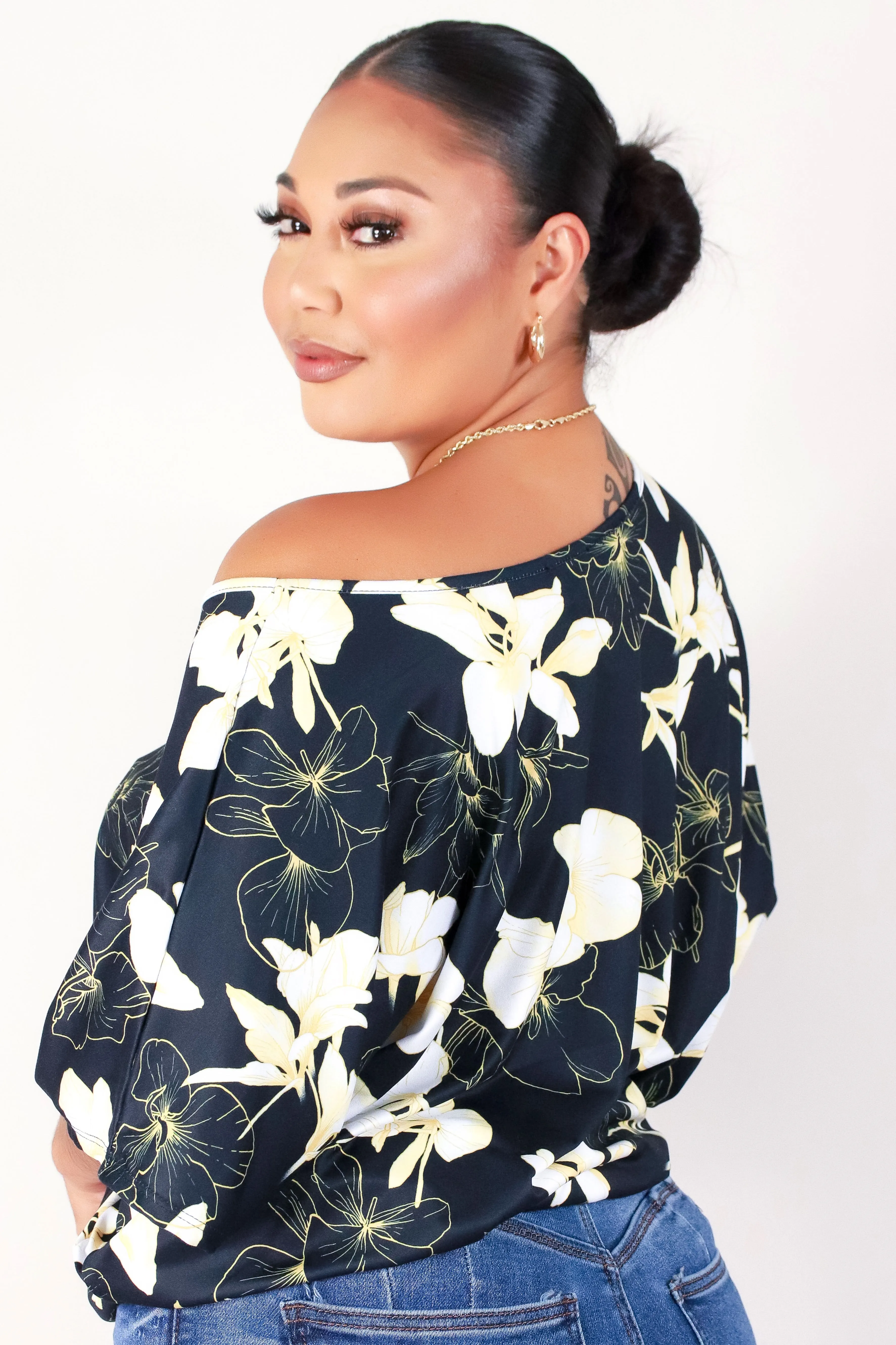 GINGER LILY DOLMAN TOP
