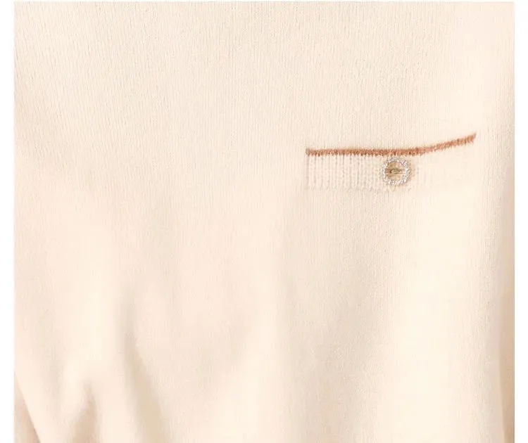 Half High Collar Cashmere Sweater
