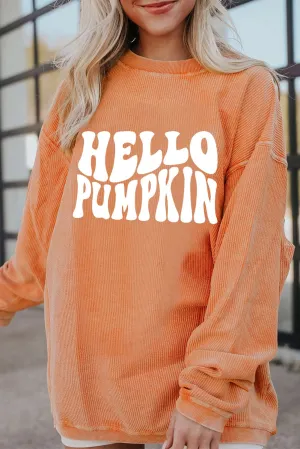 Hazel Blues® | HELLO PUMPKIN Graphic Sweatshirt