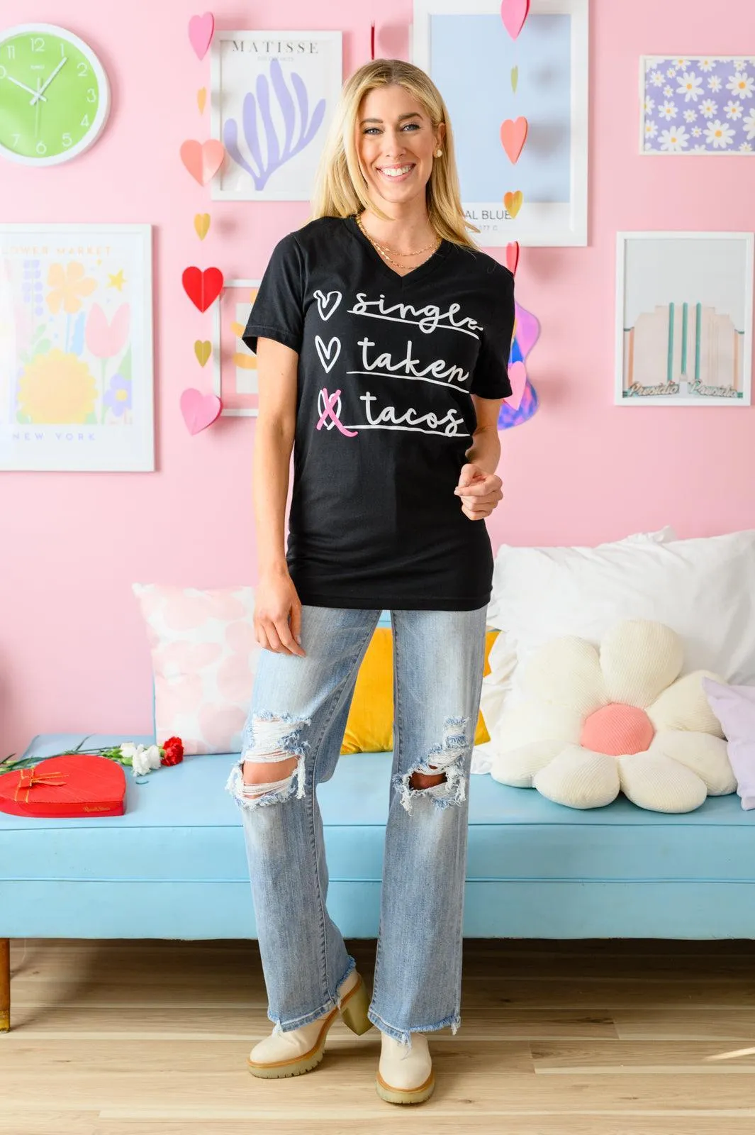 Hazel Blues® | Love & Tacos Tee