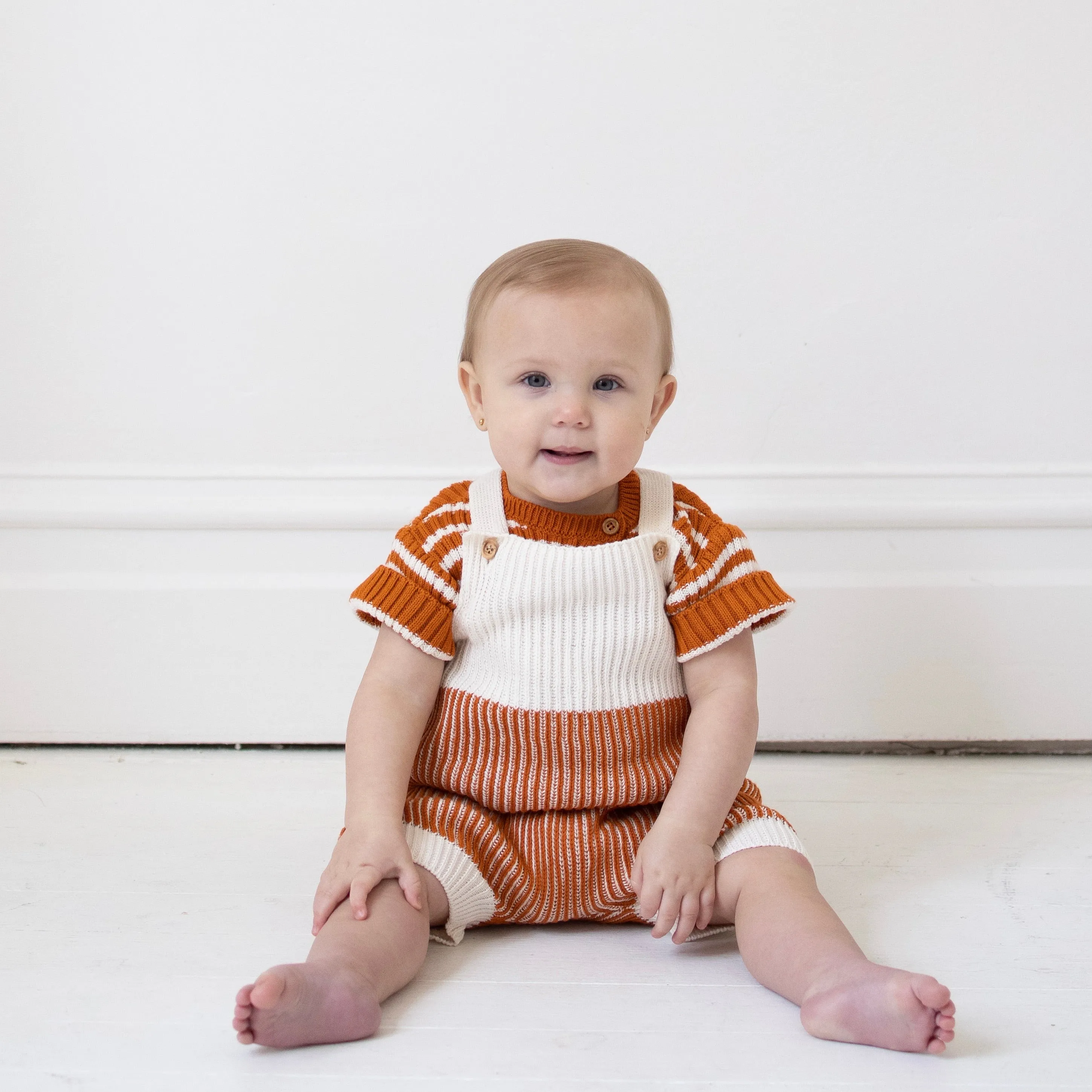 Heritage Knit Top - Ginger