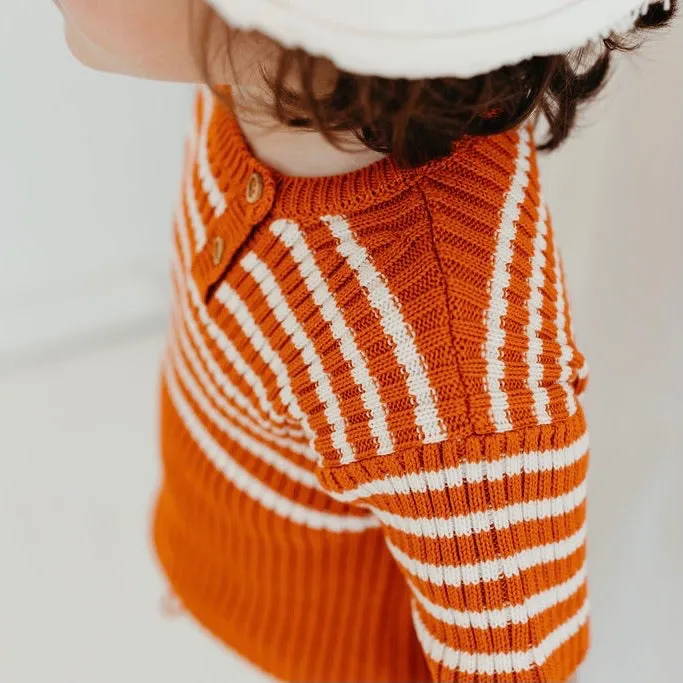 Heritage Knit Top - Ginger
