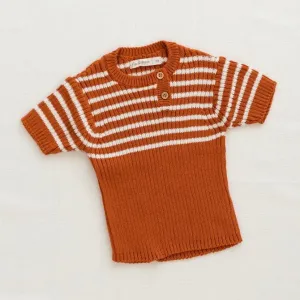 Heritage Knit Top - Ginger