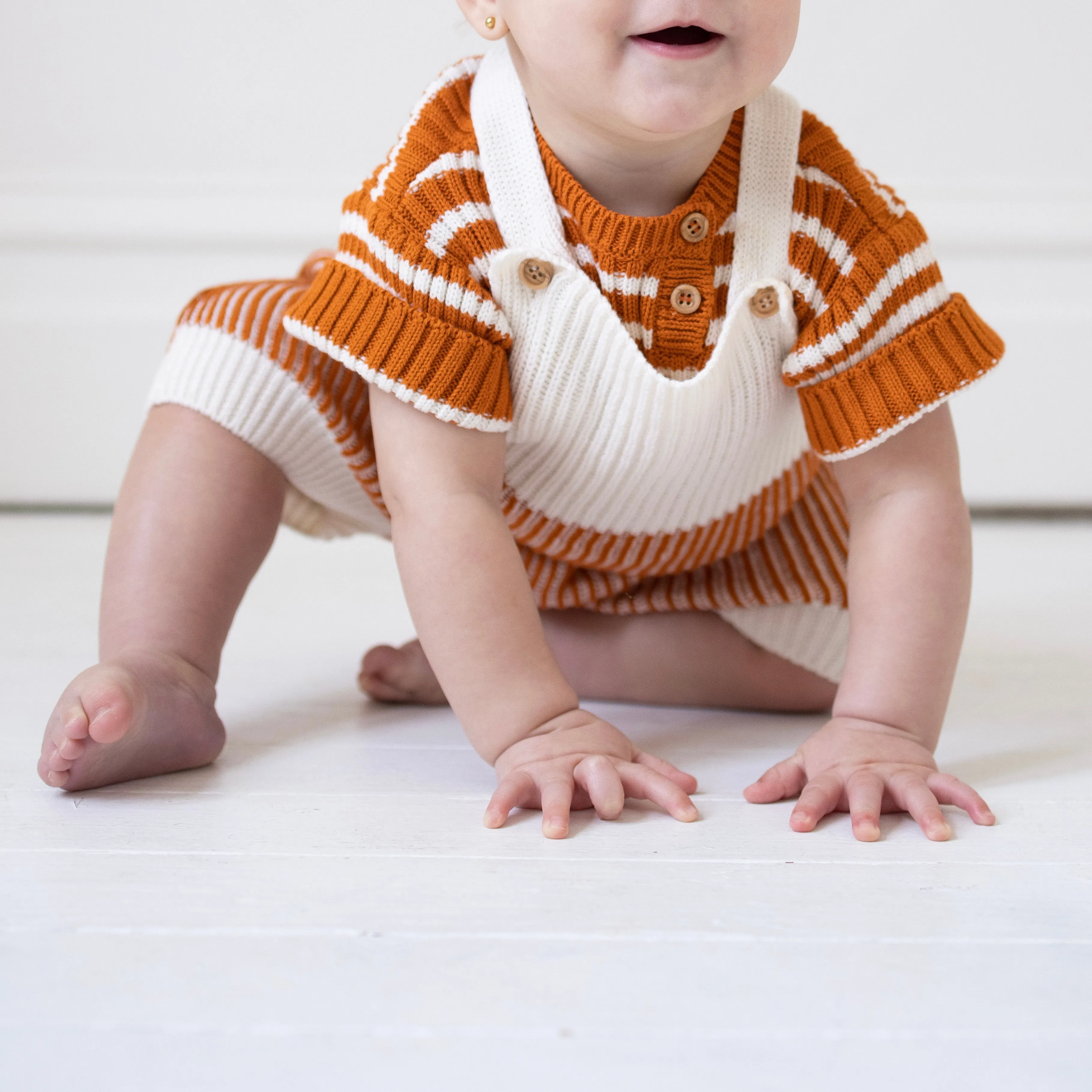 Heritage Knit Top - Ginger