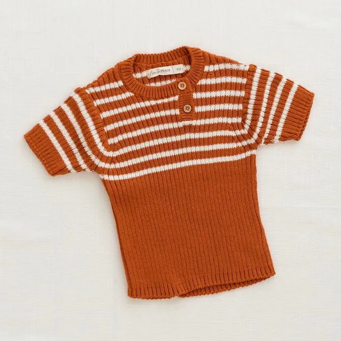 Heritage Knit Top - Ginger