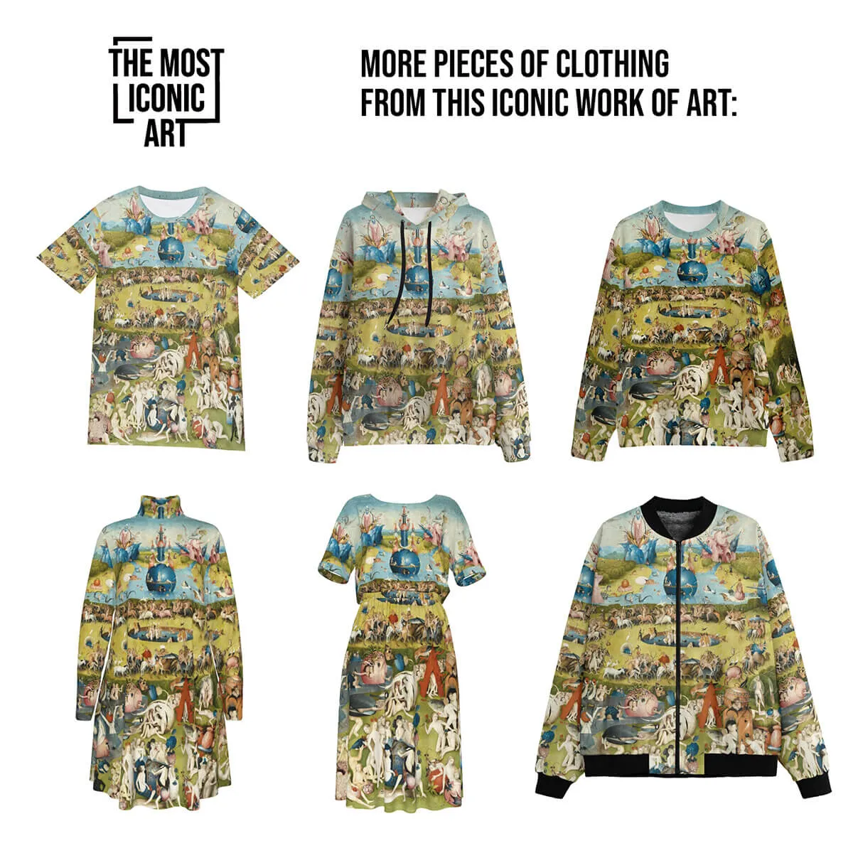 Hieronymus Bosch The Garden of Earthly Delights Cotton Blazzer