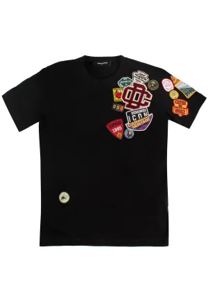 Icon Patch T-Shirt - Black